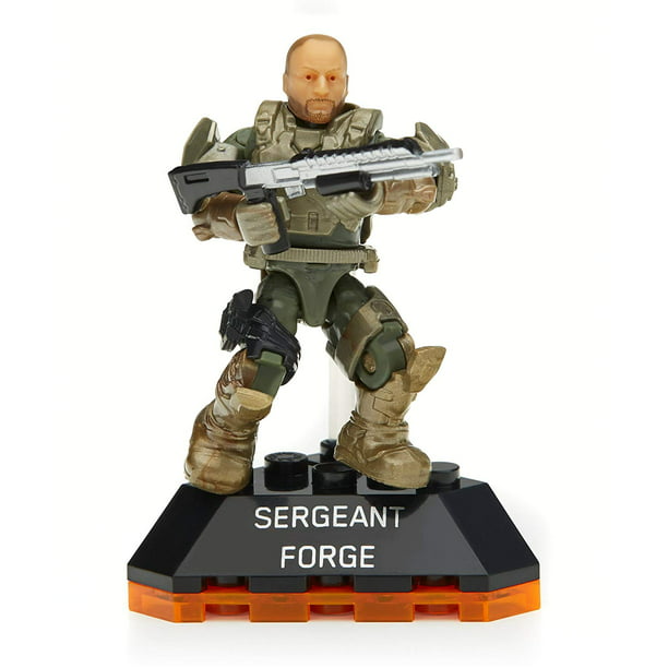 Mega Bloks Halo Heroes Series 2 Sergeant Forge Figure Set DPJ77 NISB